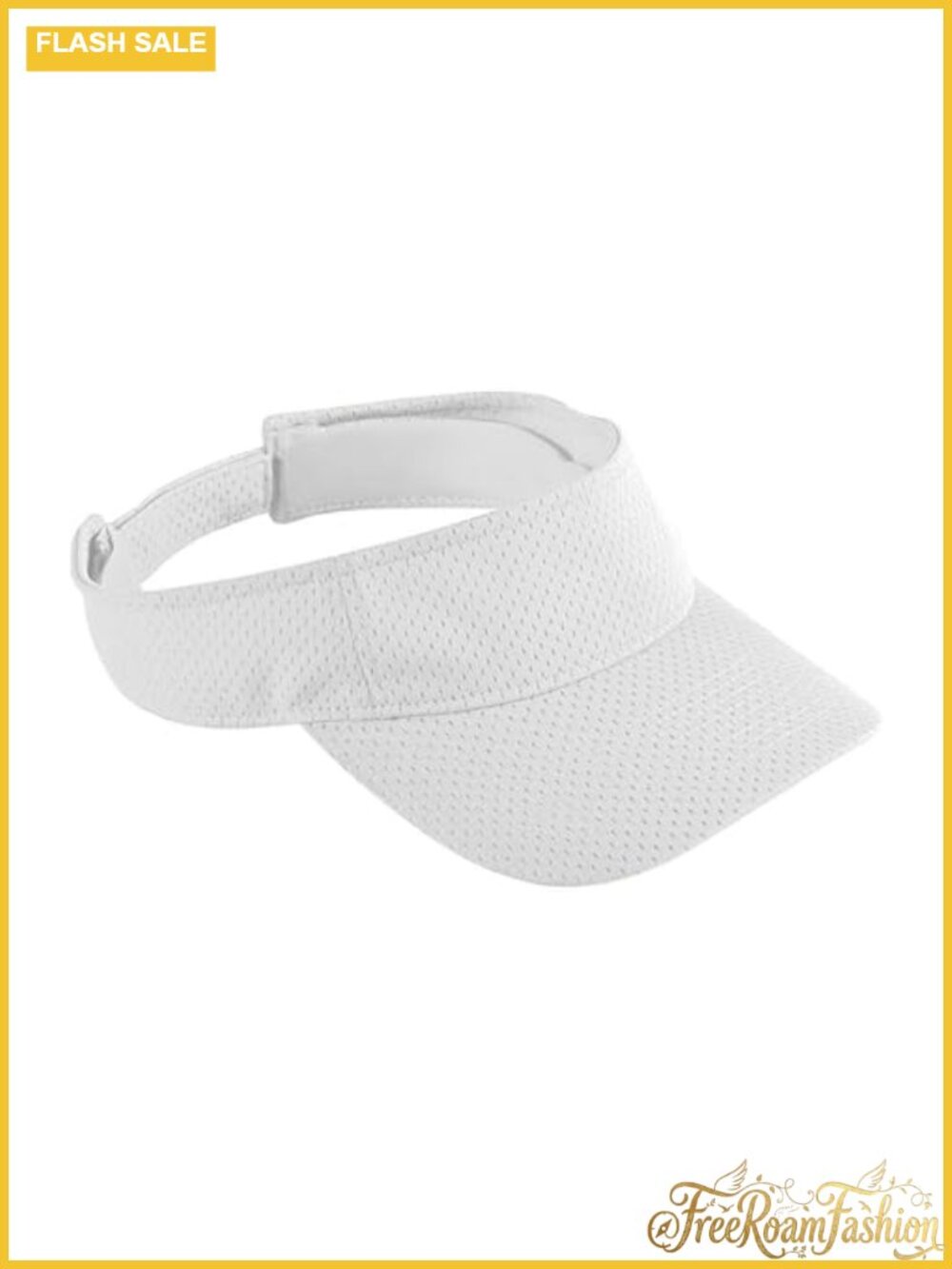 Athletic Mesh Sun Visor Adjustable Hook and Loop Outdoor Sport